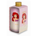 Soap packaging featuring a cartoon character with red hair and a gold cap on a white background
