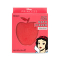 Disney Princess Snow White bath fizzer packaging with red apple and character illustration on a white background