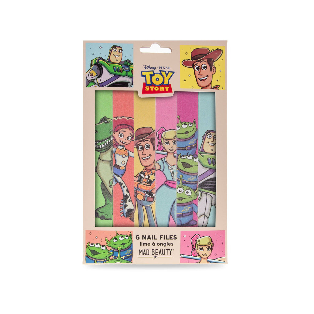 Pack of nail files with Toy Story characters on a white background