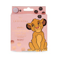 Packaging of Disney's The Lion King reusable cotton pads with Simba on a white background